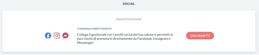 Come rimuovere il widget di prenotazione dai social media