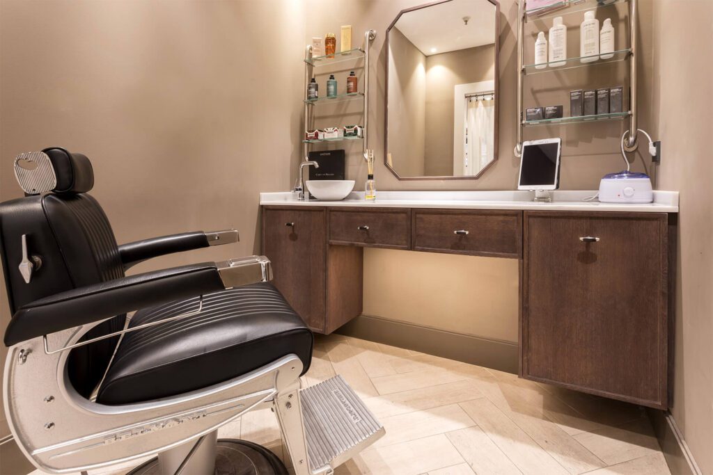 arredamento parrucchiere minimal